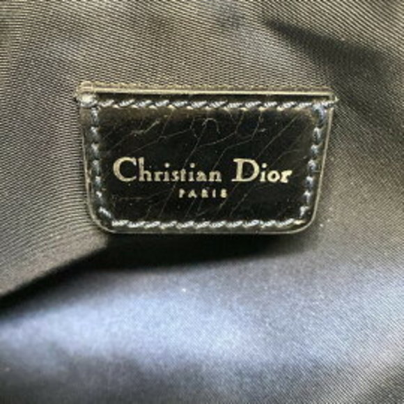 Christian Dior Saddle Pouch Handbag Denim Light Blue Navy Blue - Picture 11 of 12